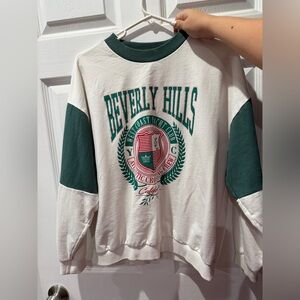 Beverly Hills Crewneck Sweatshirt - Forever 21 Size Medium